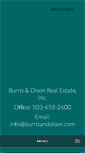 Mobile Screenshot of burnsandolson.com